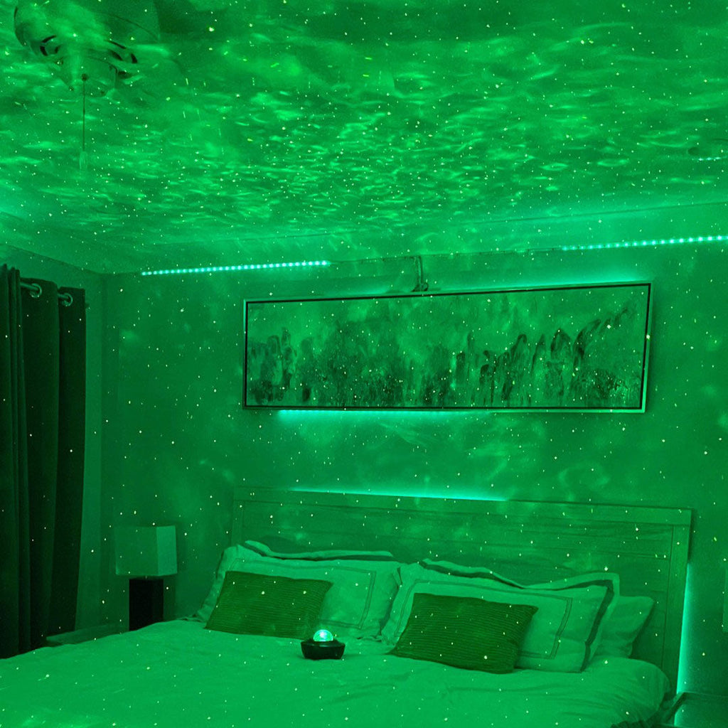 Projecteur De Lumière Galaxie — Décoration Lumineuse Et Apaisante