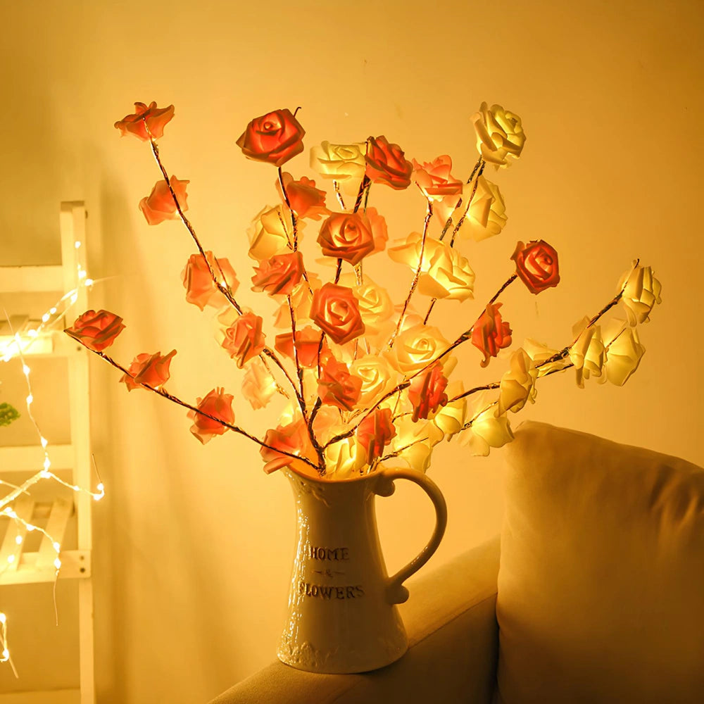Verlichte LED-decoratie – Warme en Elegante Sfeer 