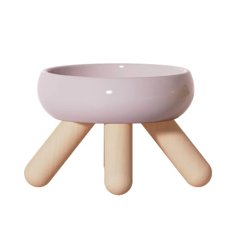 Bol Surélevé Design Pour Chat — Confort & Élégance Naturelle