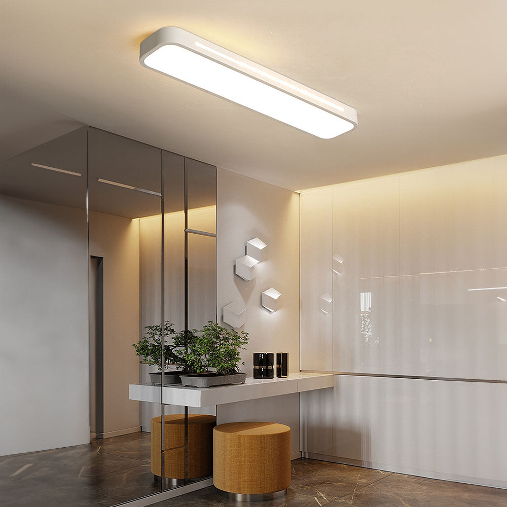 Minimalistyczna lampa sufitowa LED – Nowoczesne i dyskretne oświetlenie 