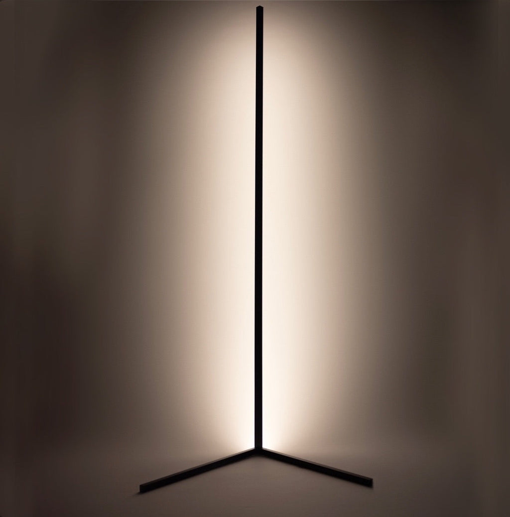 LED Rohová lampa – Ambientní osvětlení a minimalistický design 