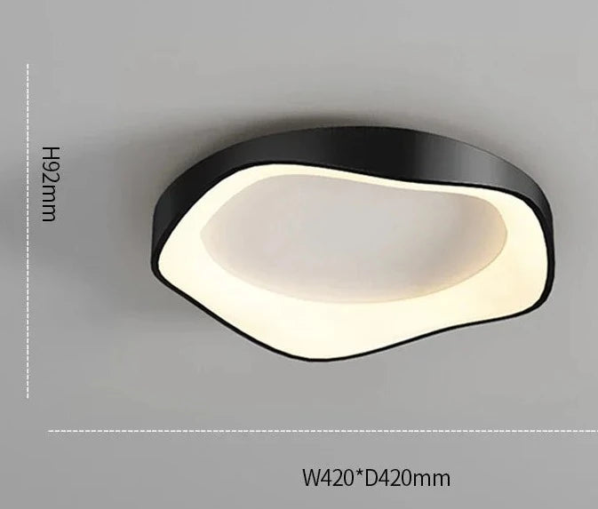 Asymmetrisk LED-taklampa – Trend och Elegans 