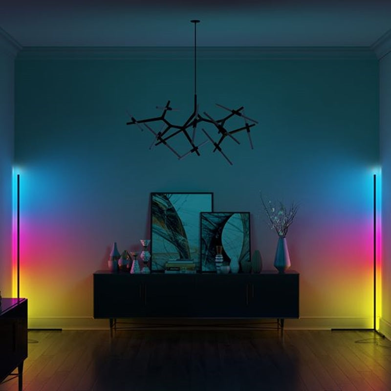 LED Rohová lampa – Ambientní osvětlení a minimalistický design 