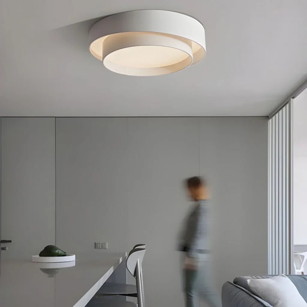 LED-taklampa Disk – Ljus och visuell komfort 