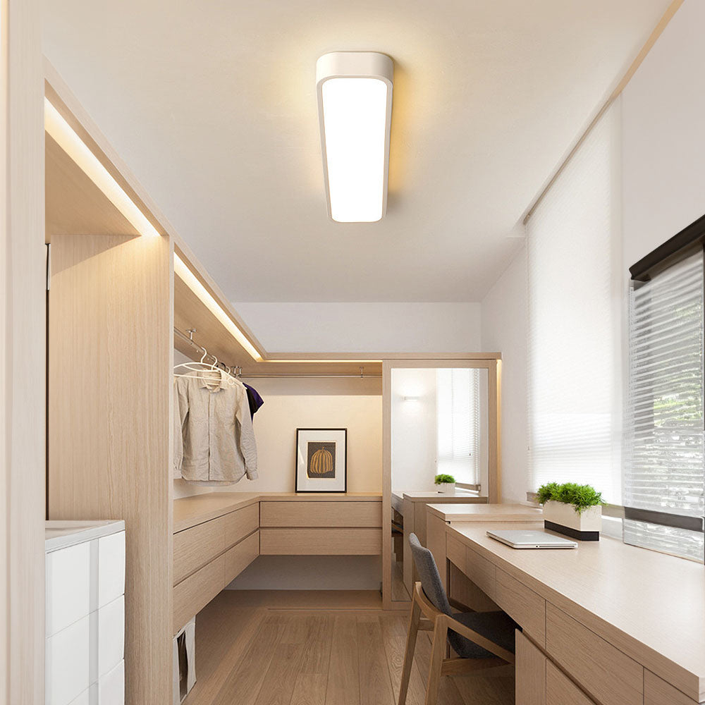 Minimalistyczna lampa sufitowa LED – Nowoczesne i dyskretne oświetlenie 