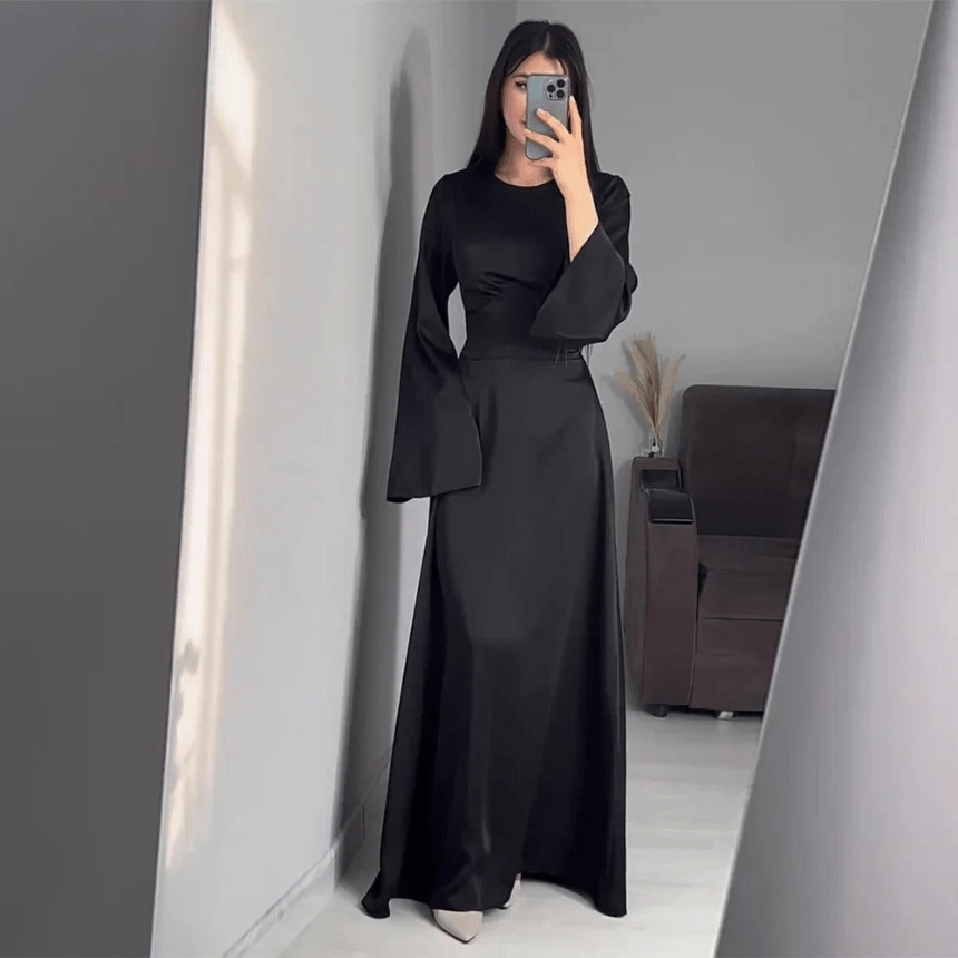 Grazie | Abito Lungo Elegante – Perfetto per Tutte le Occasioni 