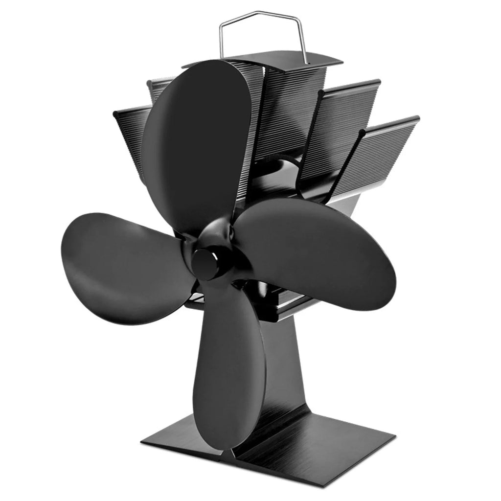 Ventilador de estufa de 5 palas — Difusión óptima del calor 