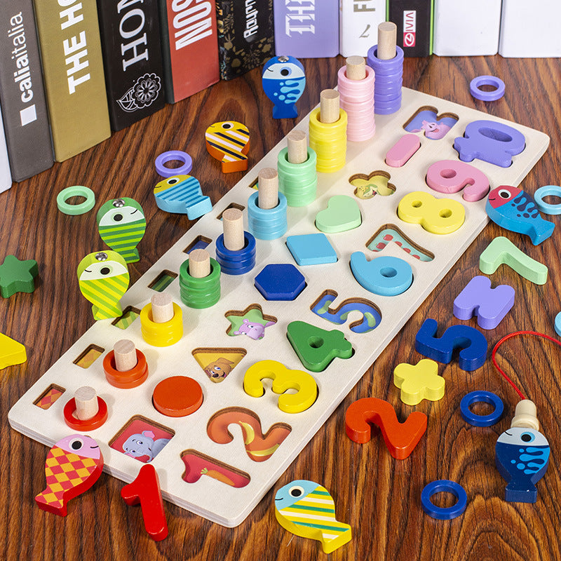 Planche D’Éveil Multicolore – Couleurs, Tri Et Coordination
