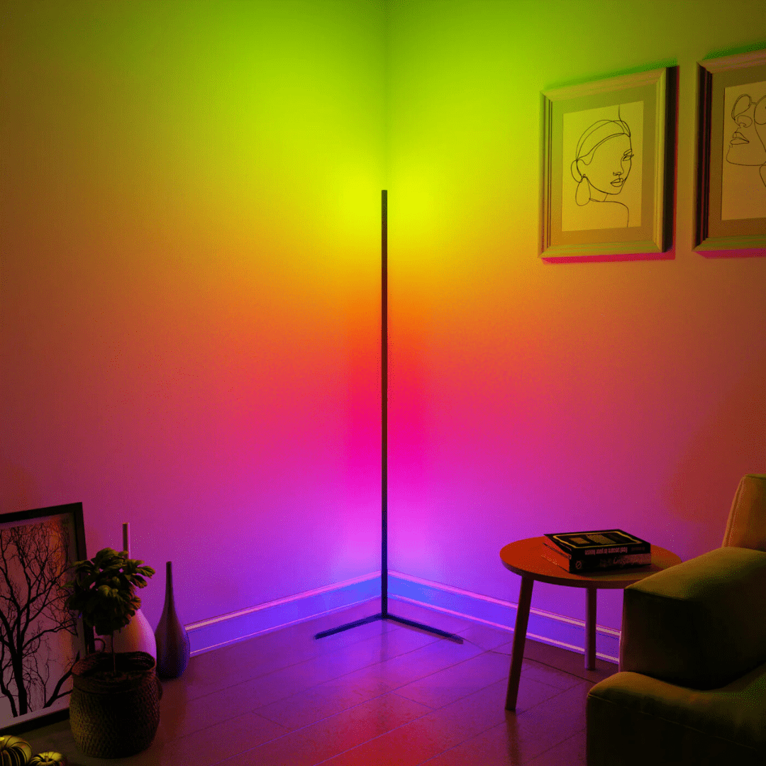Rohová náladová lampa - Éclat Multicolore & Atmosphère Moderne