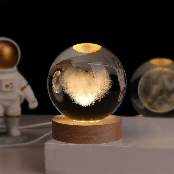 Lampe Décorative Led – Finition Gravée Et Style Contemporain