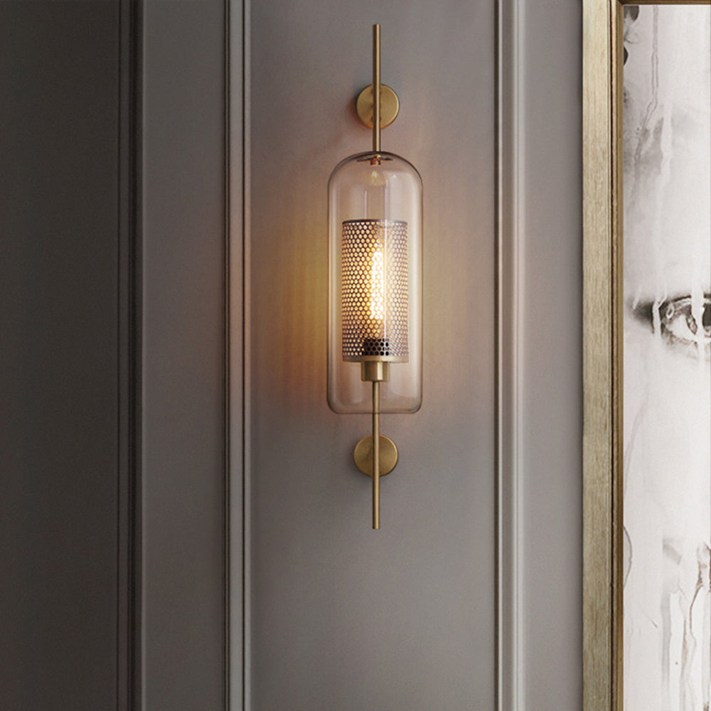 Industrialna geometryczna lampa ścienna - styl i nowoczesność