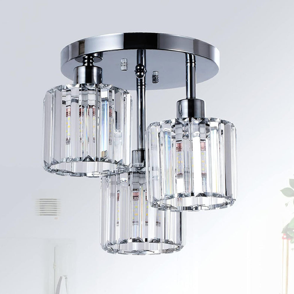Półwbudowana lampa sufitowa – nowoczesna elegancja i wyrafinowany blask 
