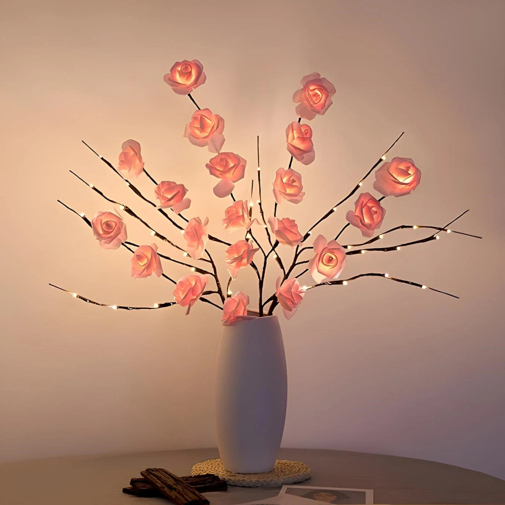 Verlichte LED-decoratie – Warme en Elegante Sfeer 