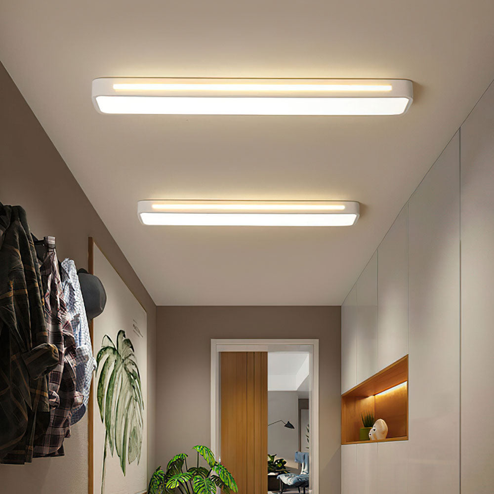 Minimalistyczna lampa sufitowa LED – Nowoczesne i dyskretne oświetlenie 