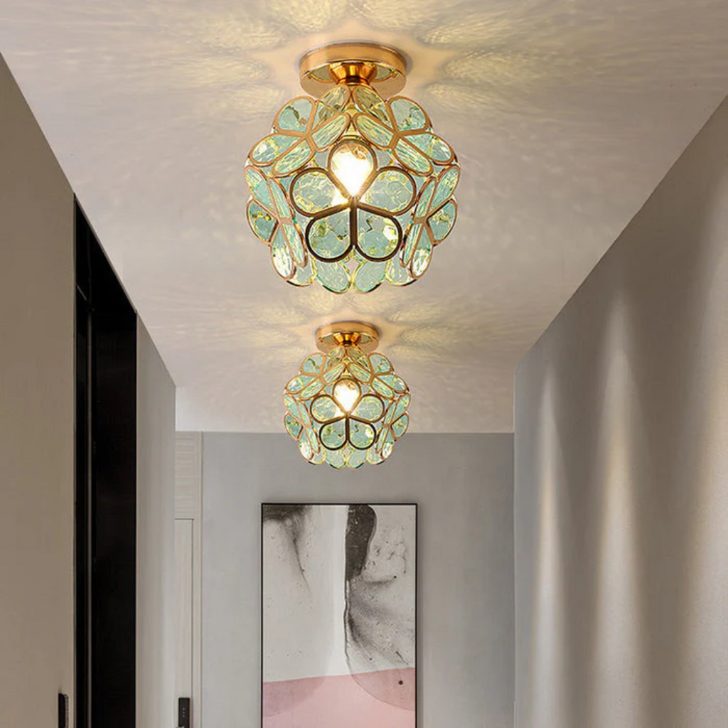 Plafondlamp in de vorm van een bloem – Delicaat en modern ontwerp 