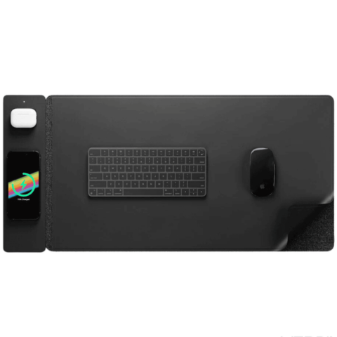 Tappetino per Mouse di Ricarica Wireless – Comfort d'uso e Multifunzionale 