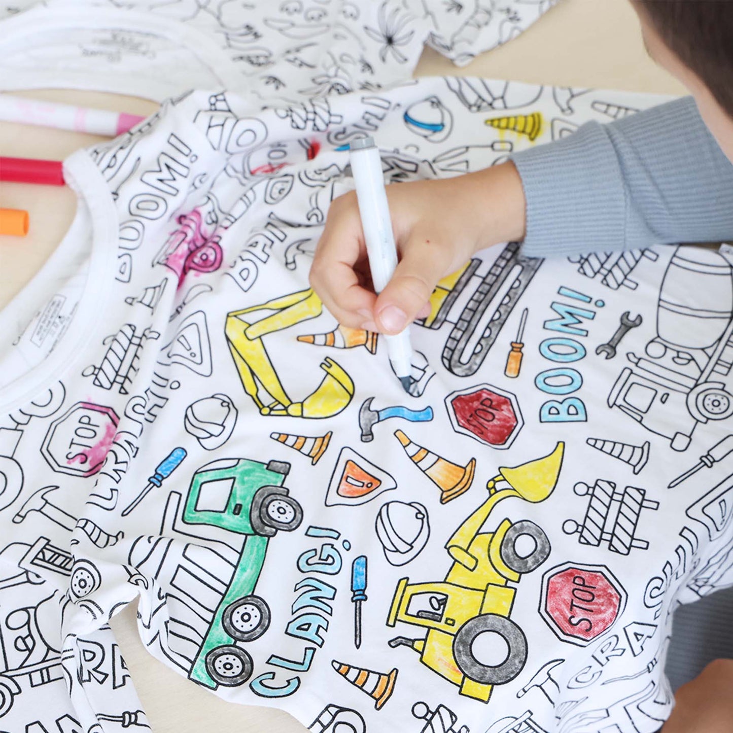 Pijama para colorir para crianças – Estimula a criatividade 
