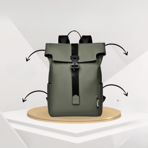 Mochila Impermeable – Gran Capacidad Para Ordenador Y Accesorios 