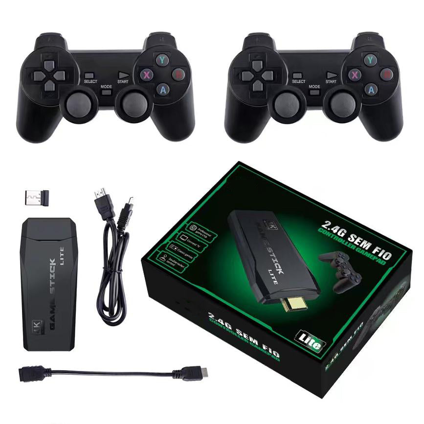 Retro Spilkonsol – 4K Oplevelse Og Dobbelt Joystick 