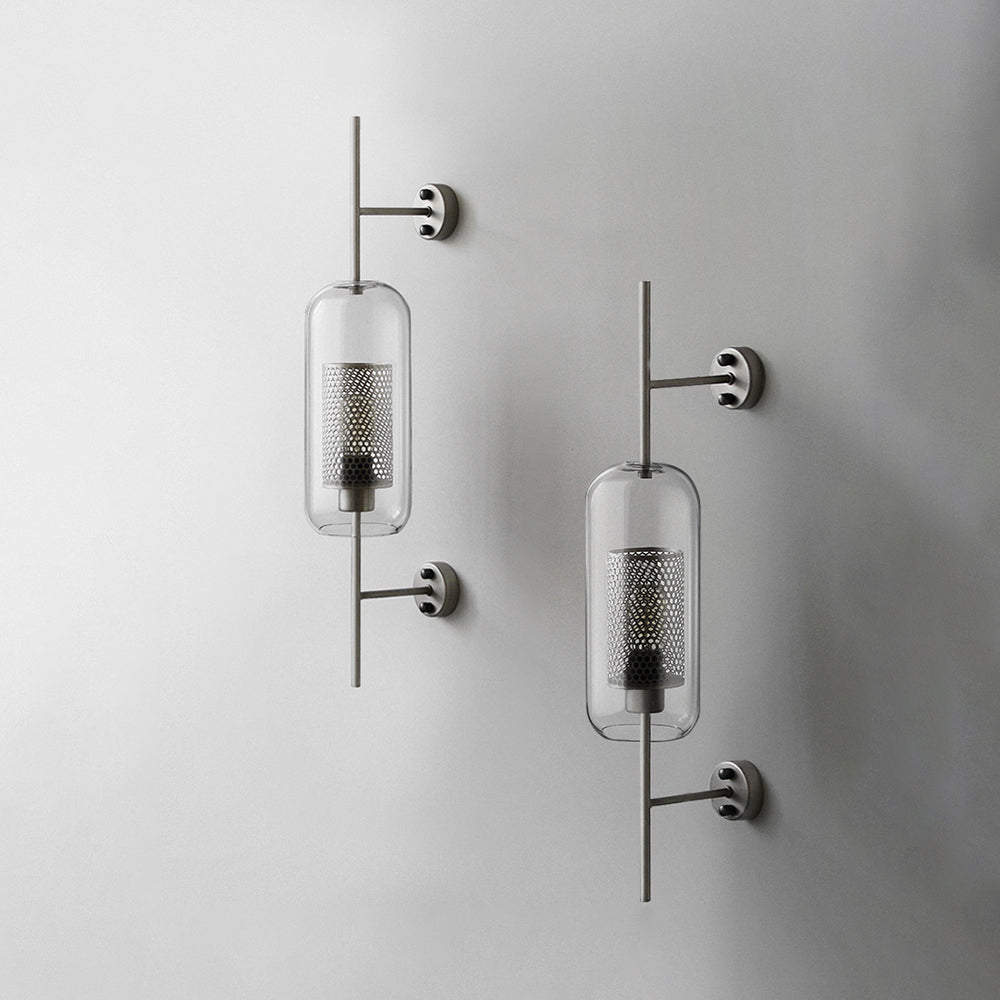 Industrialna geometryczna lampa ścienna - styl i nowoczesność