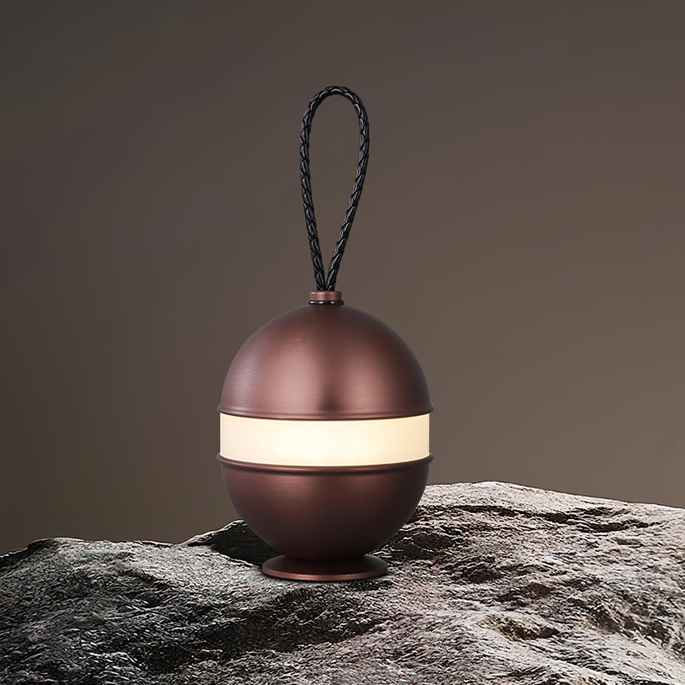 Lampada a sfera ricaricabile - Design chic e luce rilassante