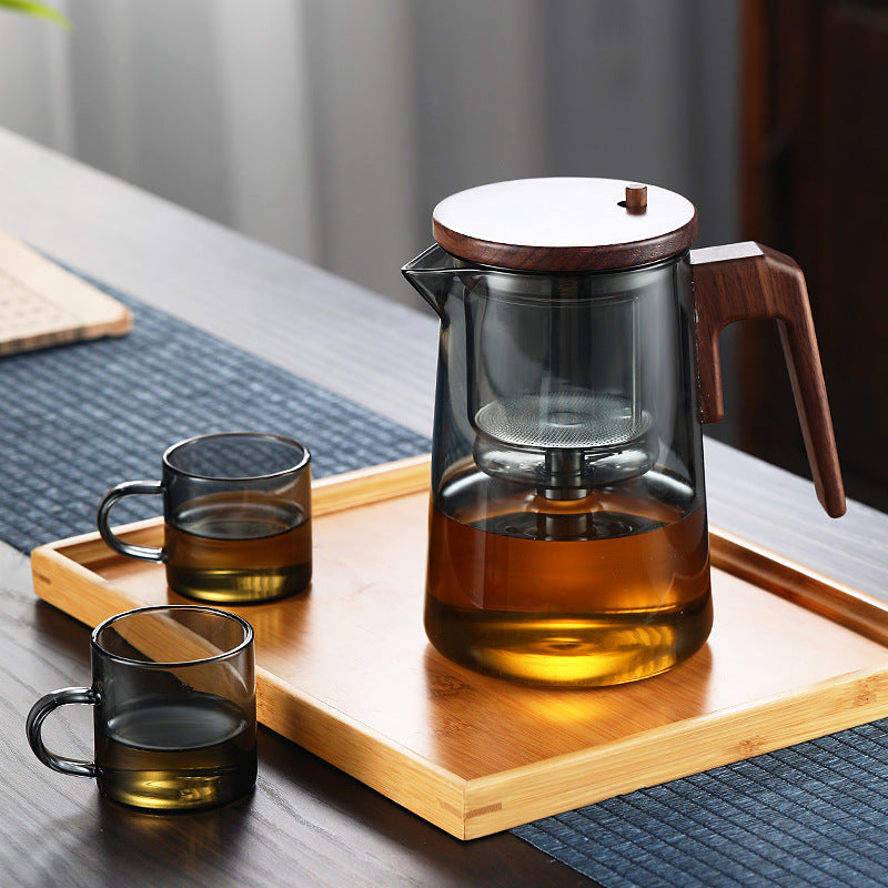 Glas Teekande Med Si — Elegance Og Enkelhed I Hverdagen 