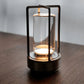Genopladelig Bordlampe – Blødt Lys Og Tidløst Design 