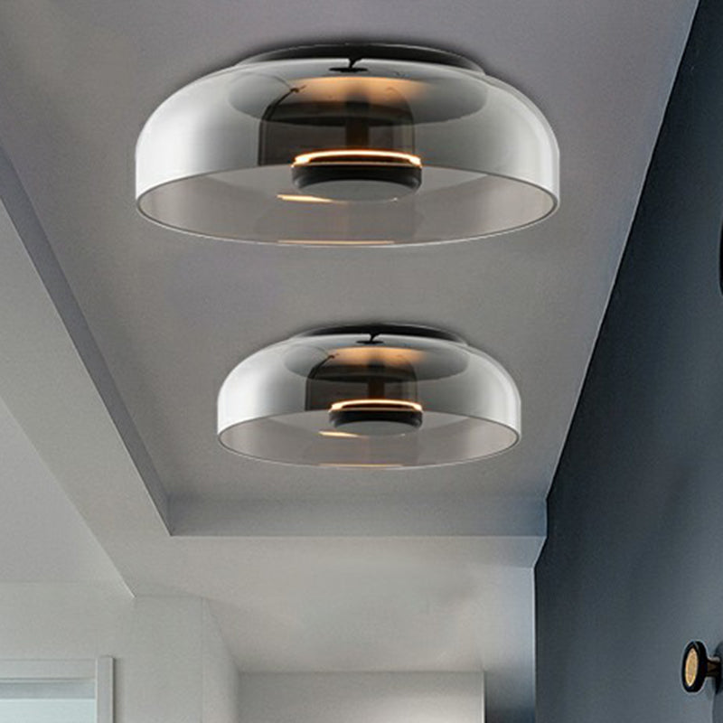 Lampa sufitowa LED ze szkła – eleganckie i nowoczesne oświetlenie 