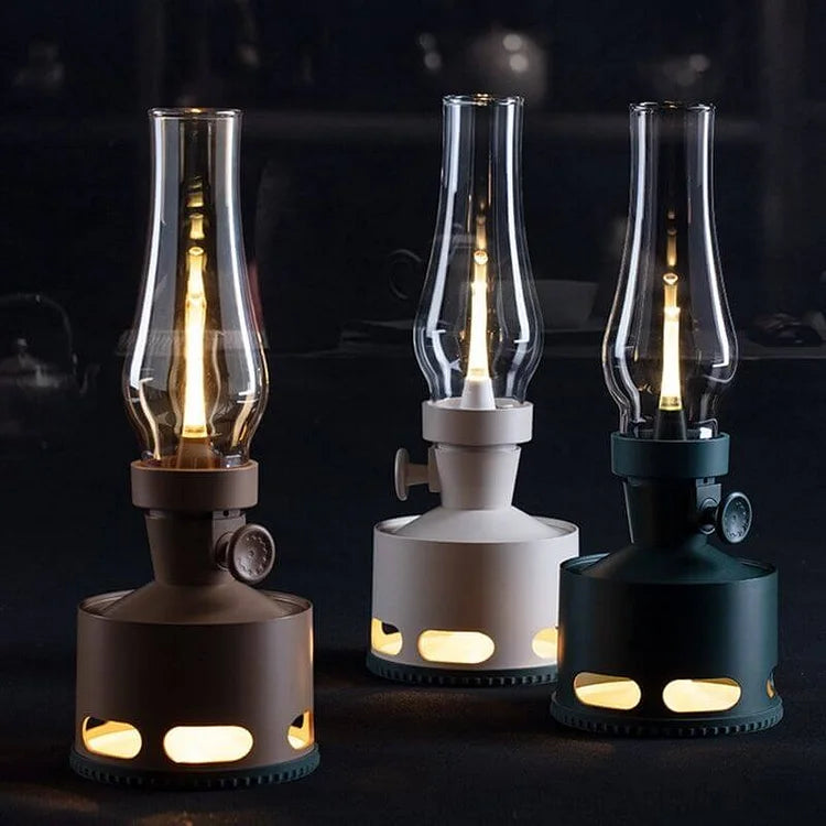 Retro LED-lanterne – Elegant dekorativ belysning 