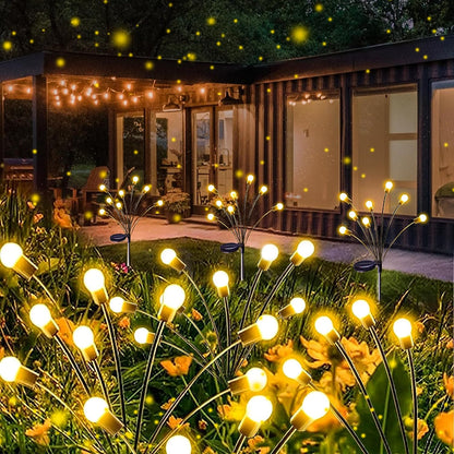 LED-Lampen Glühwürmchen – Solarenergie – Magische Atmosphäre für Ihren Garten 