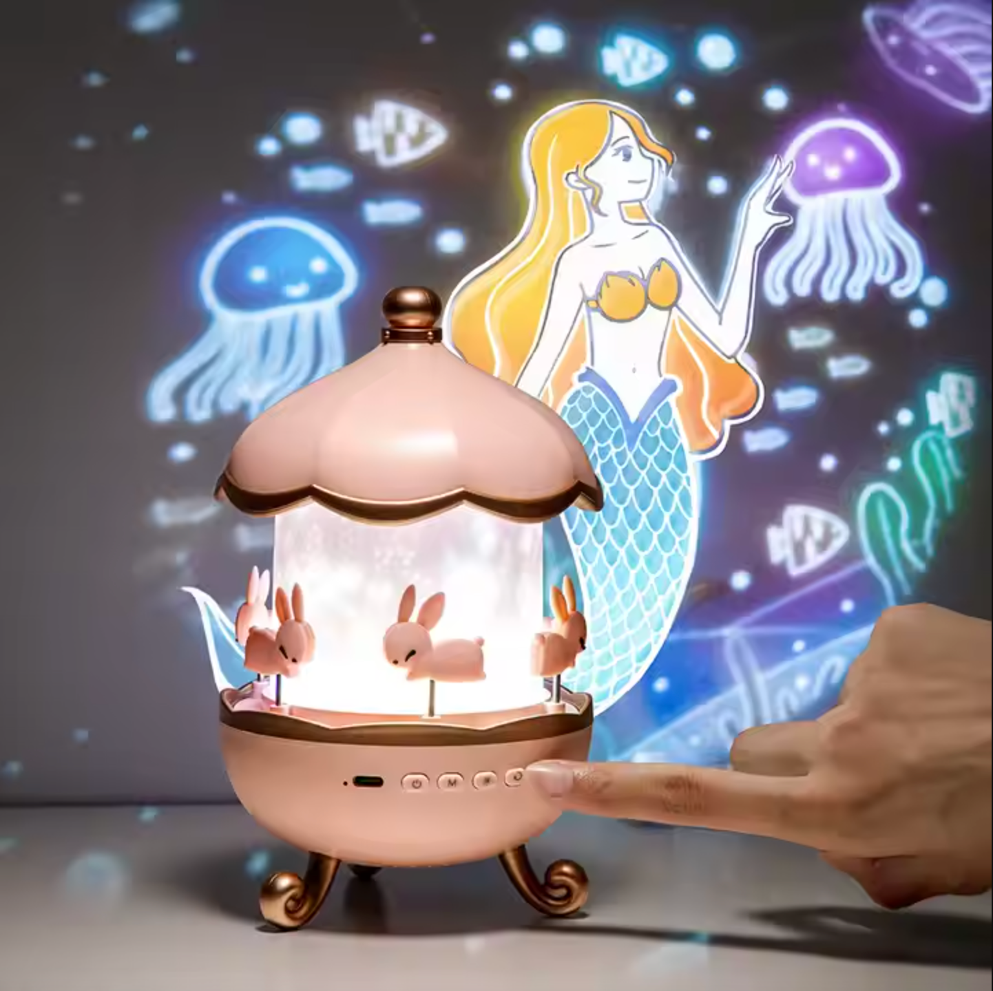 Proiector de Noapte — Cer Înstelat în Lumină 