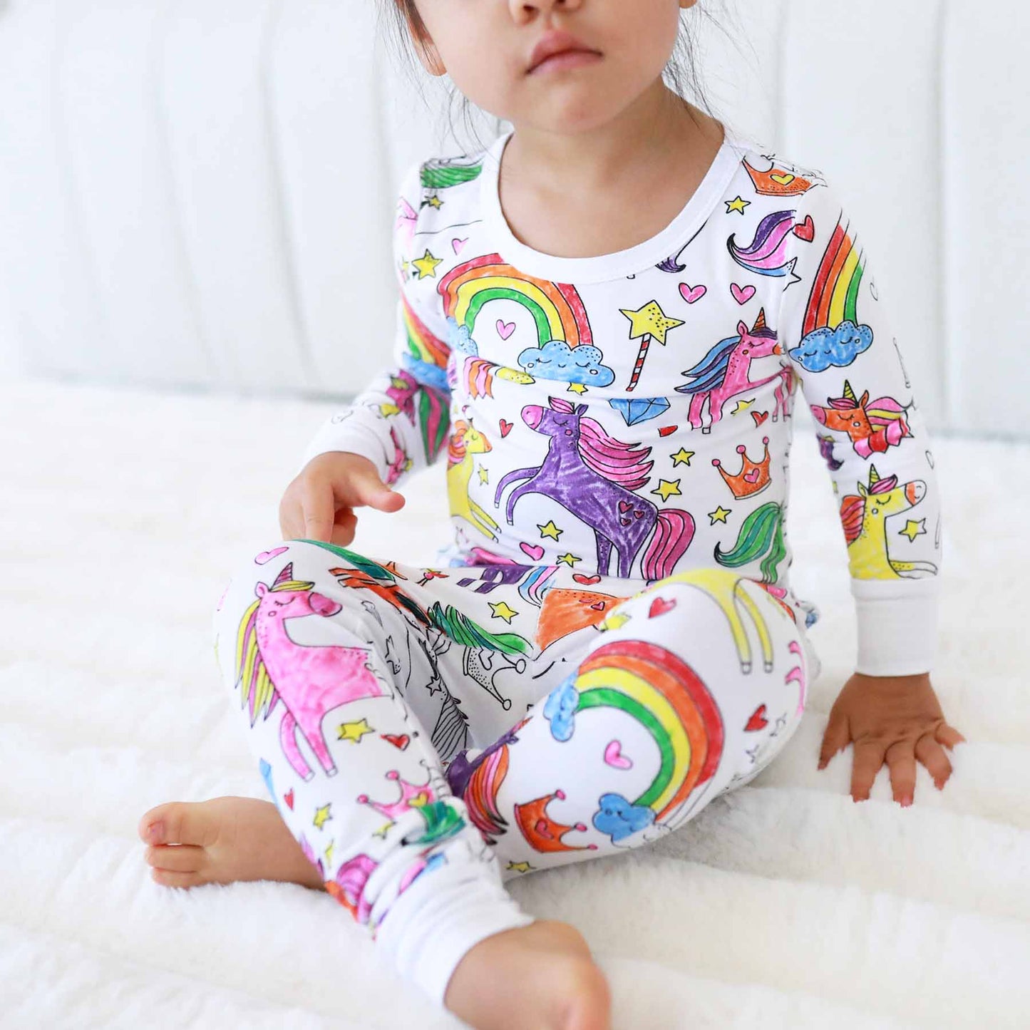 Pijama para colorir para crianças – Estimula a criatividade 