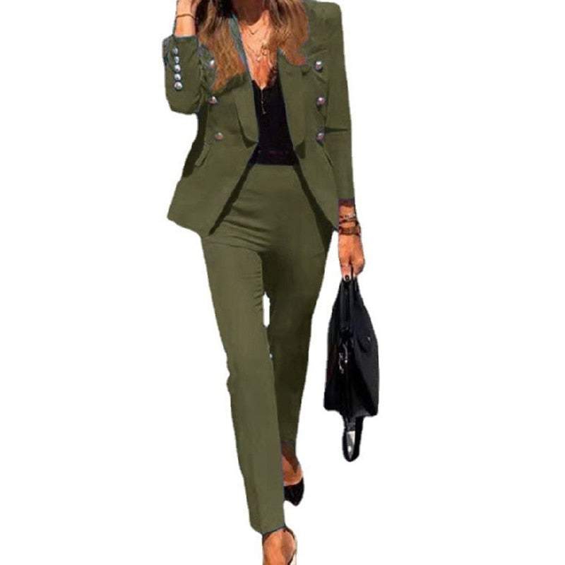 Zita | Ensemble Blazer und Hose – Raffinierte Silhouette für Frauen 