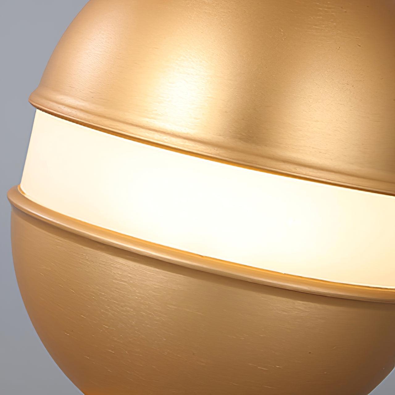Lampada a sfera ricaricabile - Design chic e luce rilassante