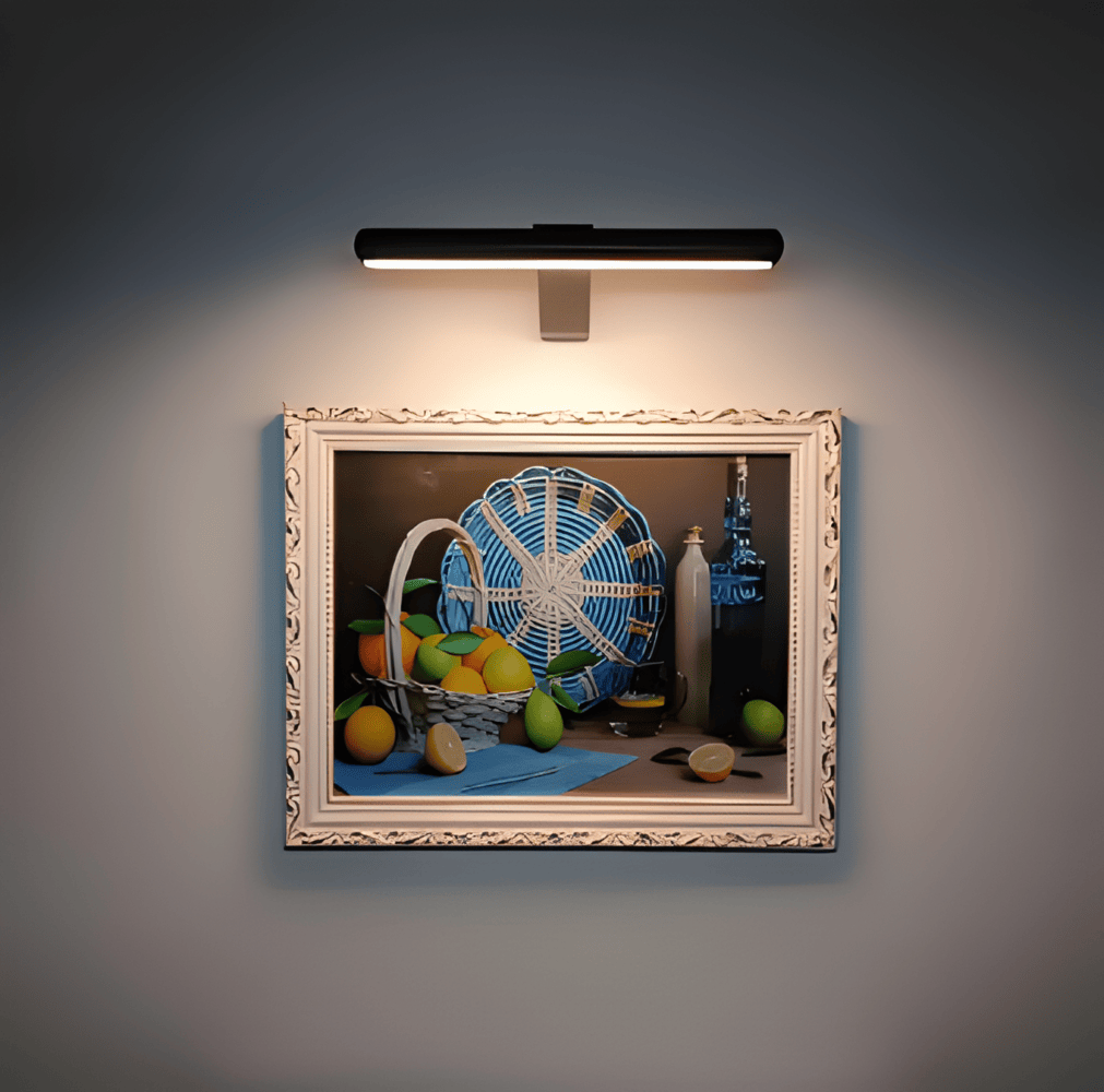 Bezdrôtová nástenná LED lampa s USB dobíjaním - plná rotácia a pohodlné dobíjanie