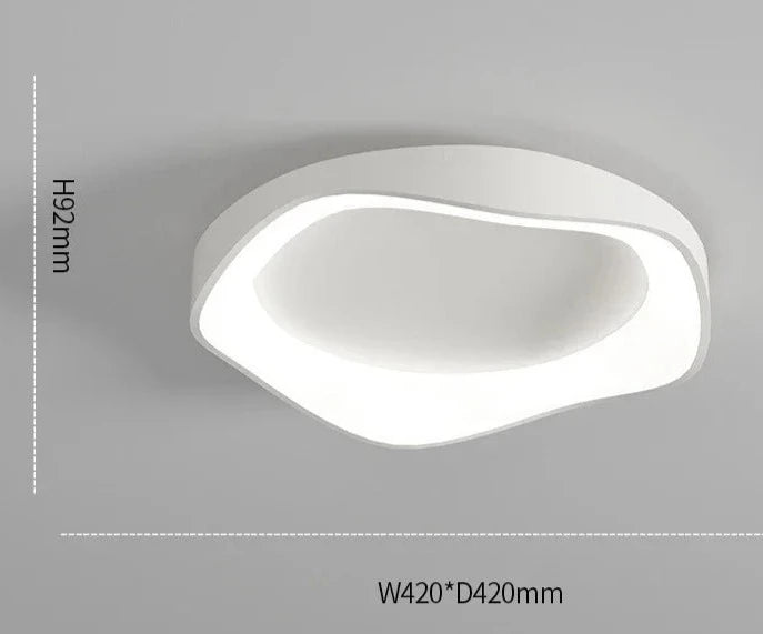 Asymmetrisk LED-taklampa – Trend och Elegans 