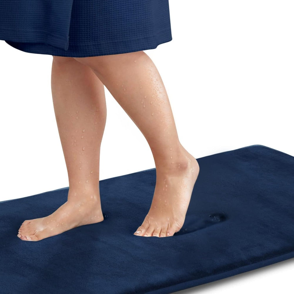 Alfombra de baño de espuma con memoria – Confort suave y soporte óptimo 