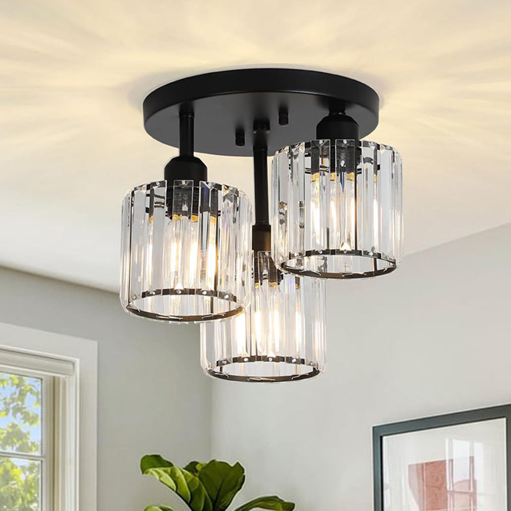 Półwbudowana lampa sufitowa – nowoczesna elegancja i wyrafinowany blask 