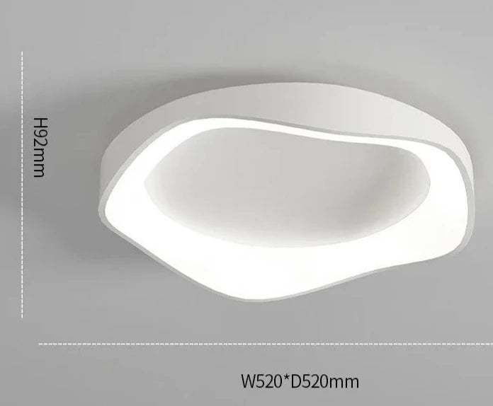 Asymmetrisk LED-taklampa – Trend och Elegans 