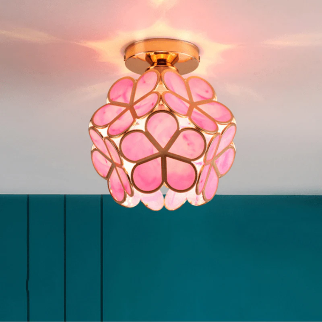 Plafondlamp in de vorm van een bloem – Delicaat en modern ontwerp 