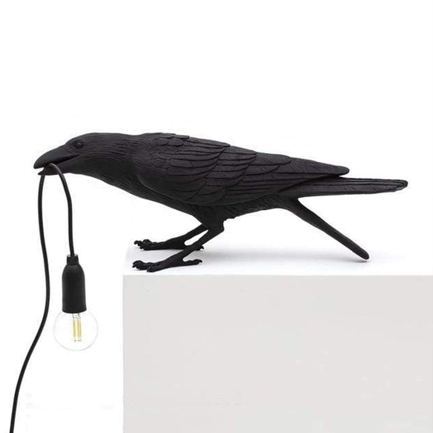 Lampada Decorativa — Corvo per un Atmosfera Misteriosa 