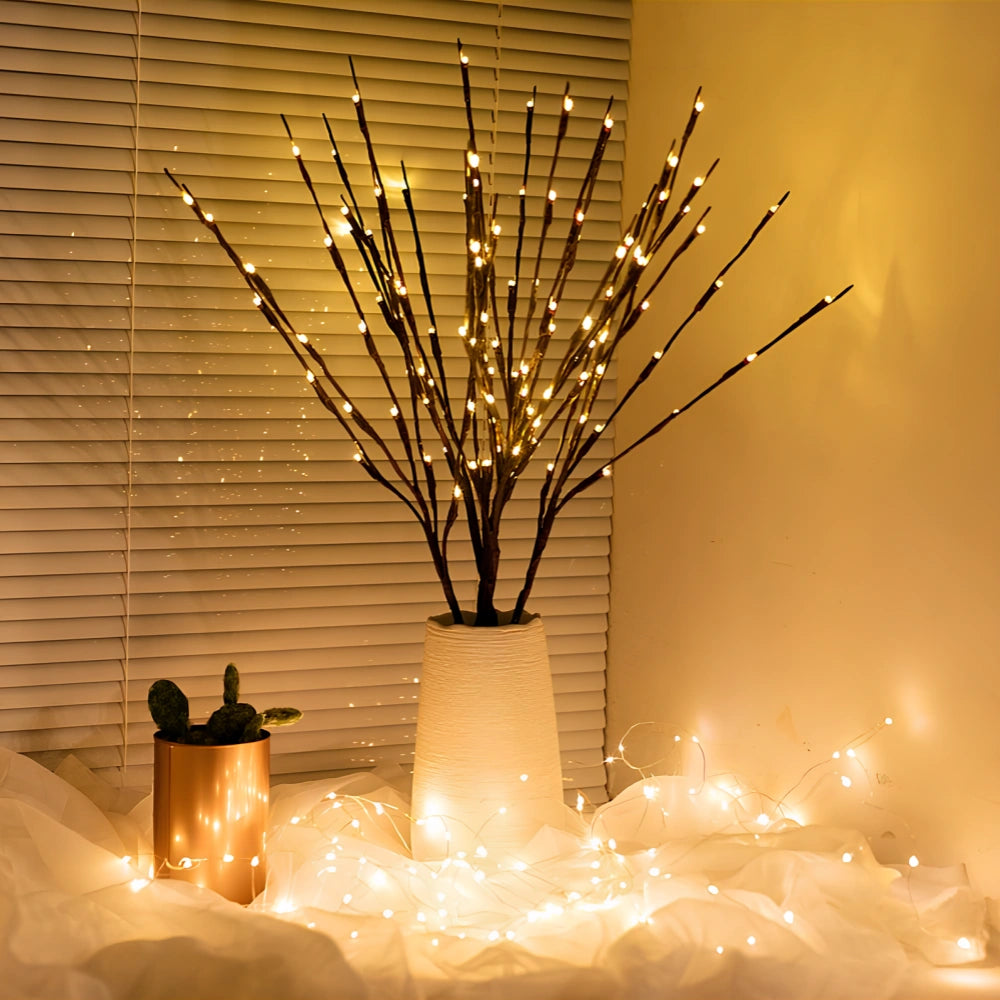 Verlichte LED-decoratie – Warme en Elegante Sfeer 