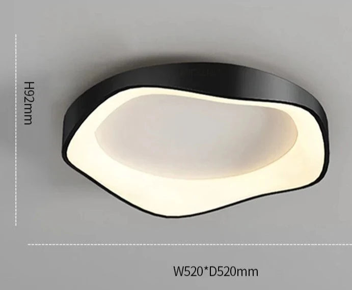 Asymmetrisk LED-taklampa – Trend och Elegans 