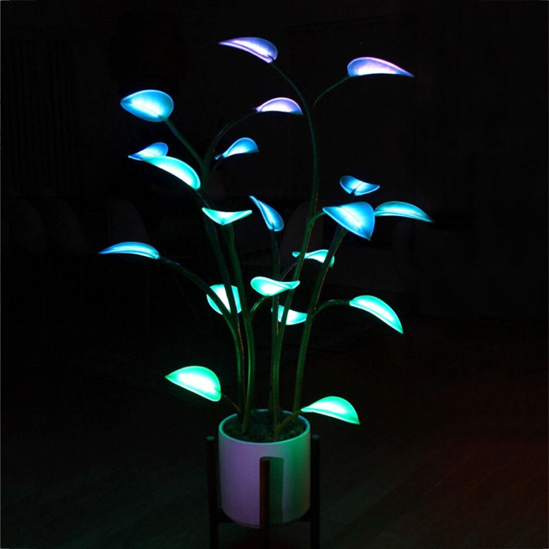 Magische LED-lamp in de vorm van een plant – Natuurlijke en betoverende sfeer 