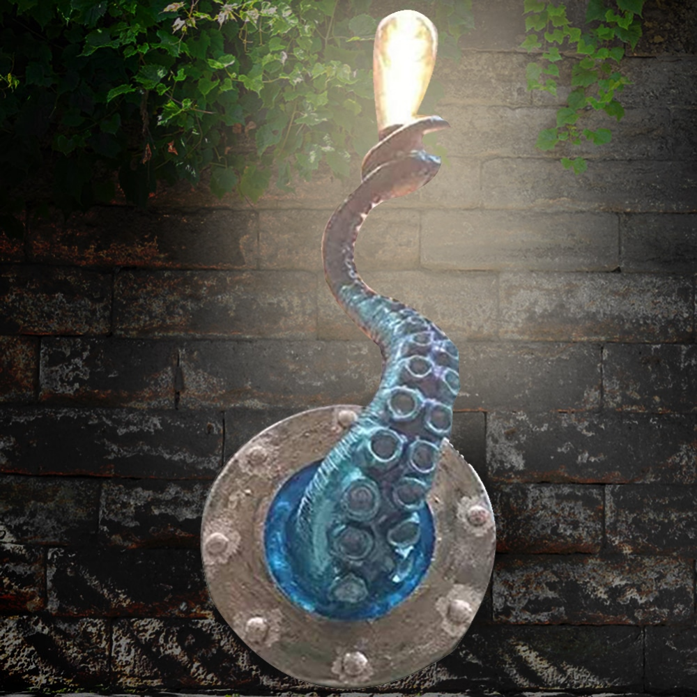 Éclairage Murale Original – Design Tentacule Inspiré De La Mer