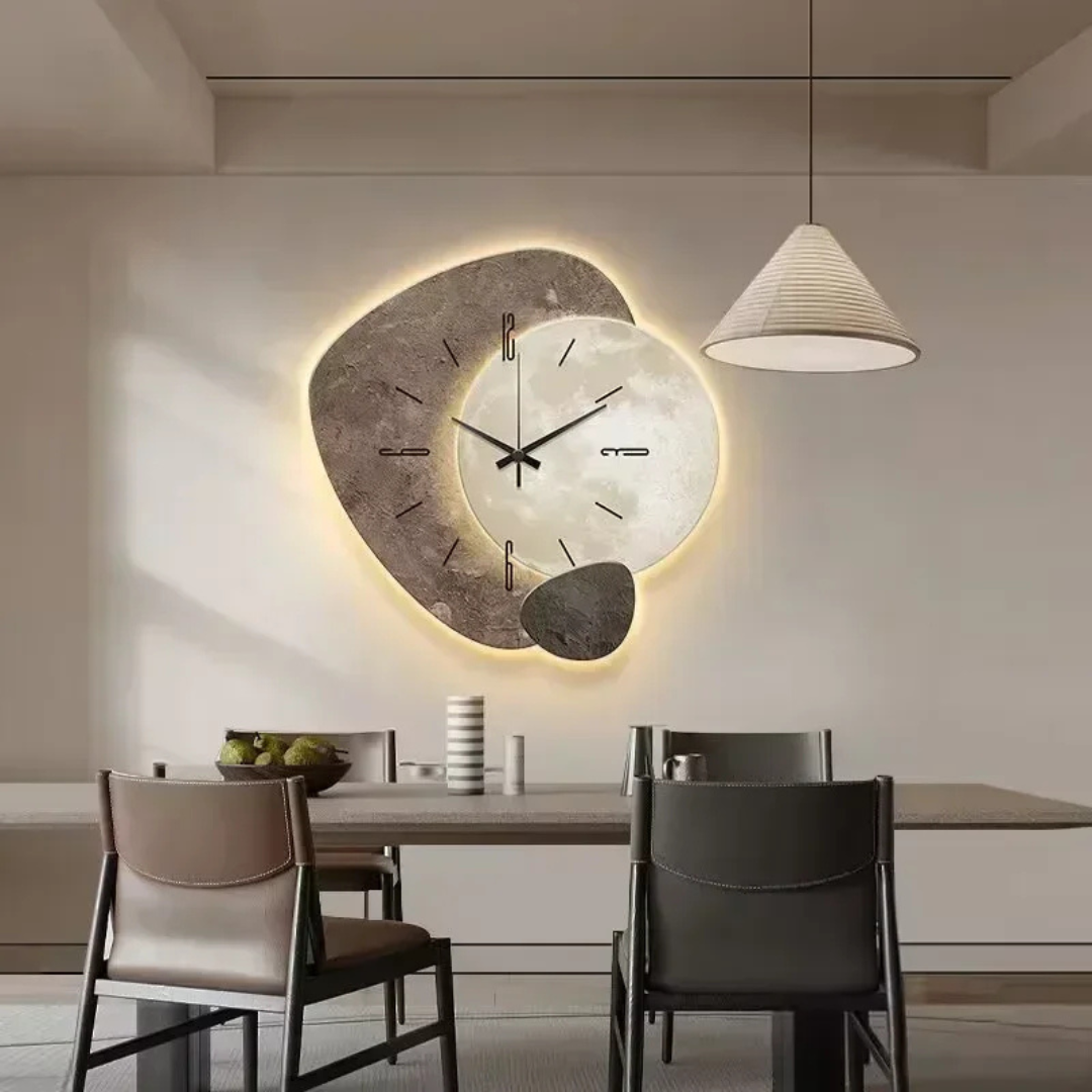 Stort Veggur – Moderne Design Og Ambient LED Lys 