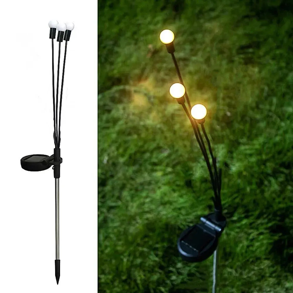 LED-Lampen Glühwürmchen – Solarenergie – Magische Atmosphäre für Ihren Garten 