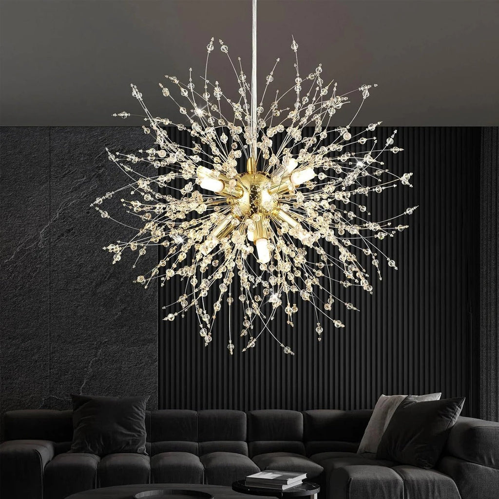 Lampadario in cristallo a sospensione – Eleganza e brillantezza senza tempo 
