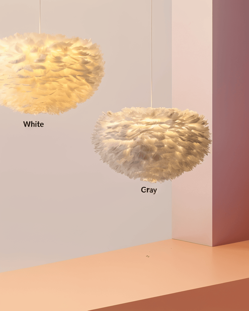 Lampa wisząca Plumes - delikatne oświetlenie i wyrafinowany styl