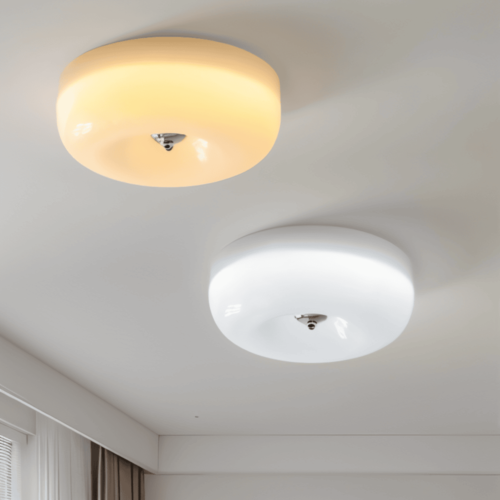 Skandinavisk taklampa i glas - Modern dekoration och enkel installation
